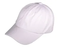 Unstructured Hat with 4-H Emblem – White