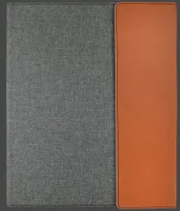 Laser Engraved 4-H Padfolio – Rawhide/Gray, 0 lines