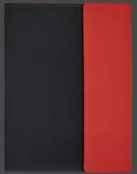 Laser Engraved 4-H Padfolio – Red/Black, 0 lines