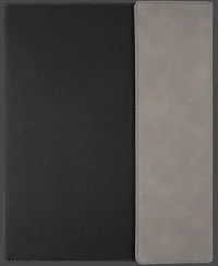 Laser Engraved 4-H Padfolio – Gray/Black, 0 lines