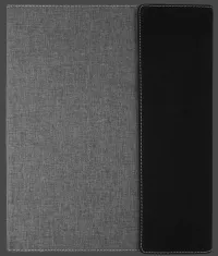 Laser Engraved 4-H Padfolio – Black/Gray, 1 line
