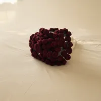 Handmade Crochet flower bouquet blanket – Image 1