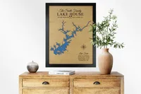Lake Lanier Wooden Map, Georgia – Image 6