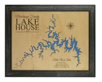 Table Rock Lake Map, Missouri , Arkansas – Image 2