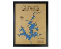 Lake Martin Map, Alabama – Image 3