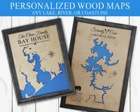 Wood Lake Map - Any Lake – Image 10