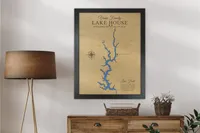 Lake Wylie Map, North & South Carolina – Image 2