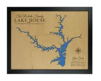 Lake Hartwell Map, Georgia & South Carolina – Image 2