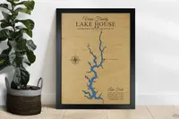 Lake Wylie Map, North & South Carolina – Image 3