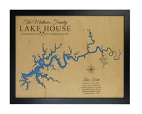 Lake Cumberland Map, Kentucky – Image 2