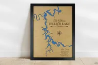 Tellico Lake Tennessee Map – Image 1