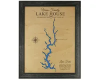 Lake Wylie Map, North & South Carolina – Image 4