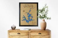 Lake Martin Map, Alabama – Image 4