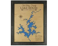 Lake Martin Map, Alabama – Image 6