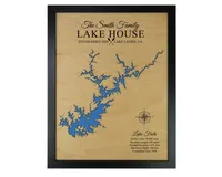 Lake Lanier Wooden Map, Georgia – Image 9