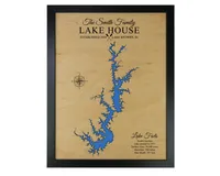 Lake Keowee Map, South Carolina – Image 4