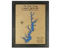 Lake Keowee Map, South Carolina – Image 3
