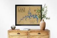 Table Rock Lake Map, Missouri , Arkansas – Image 3