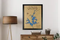 Lake Martin Map, Alabama – Image 2