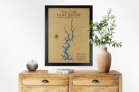 Lake Wylie Map, North & South Carolina – Image 1