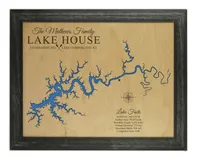 Lake Cumberland Map, Kentucky – Image 5
