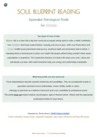 THE SOULS BLUEPRINT BIRTH CHART READING – Image 2