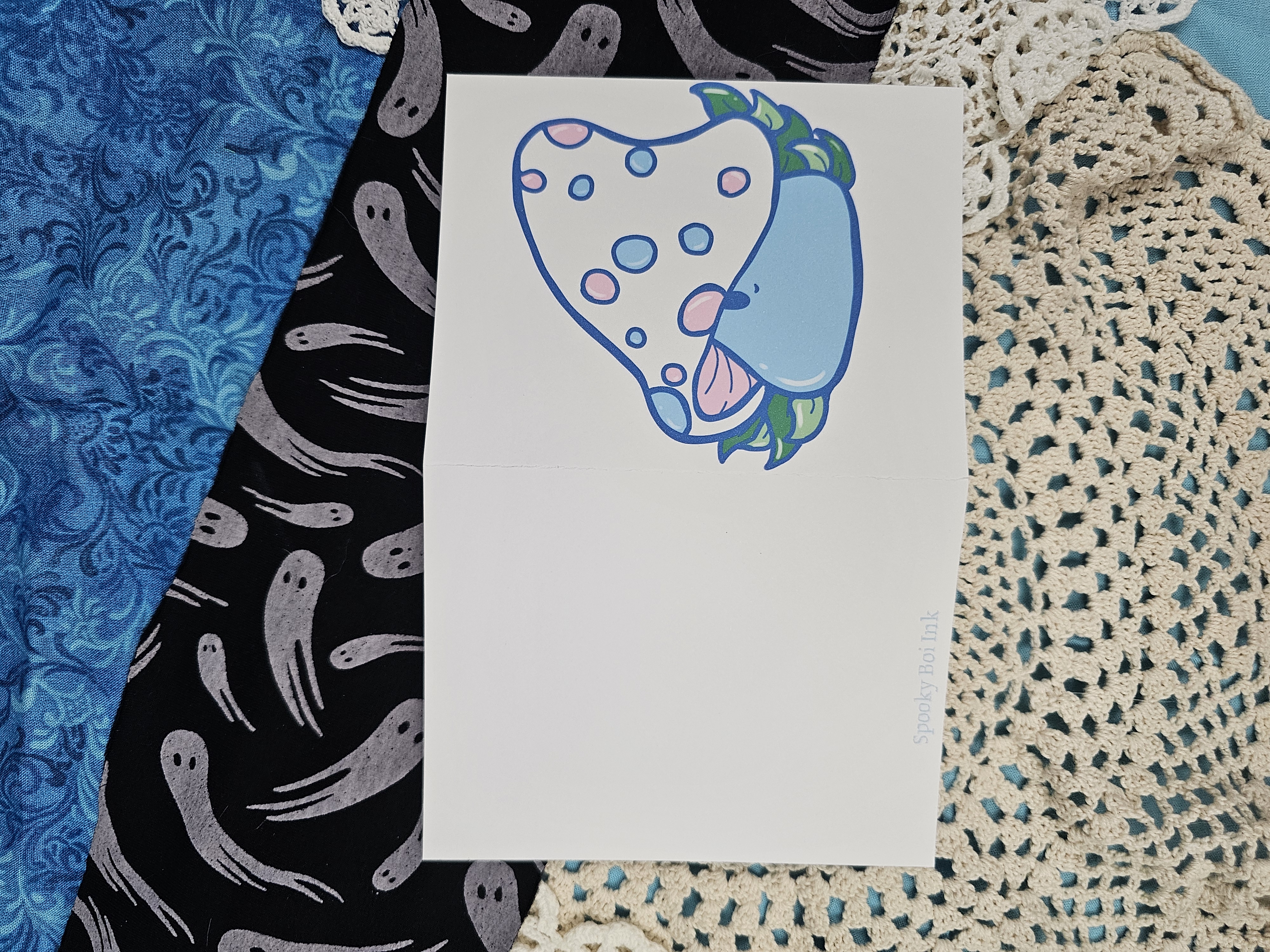 Greeting Card Trans Mushroom  – Image 3