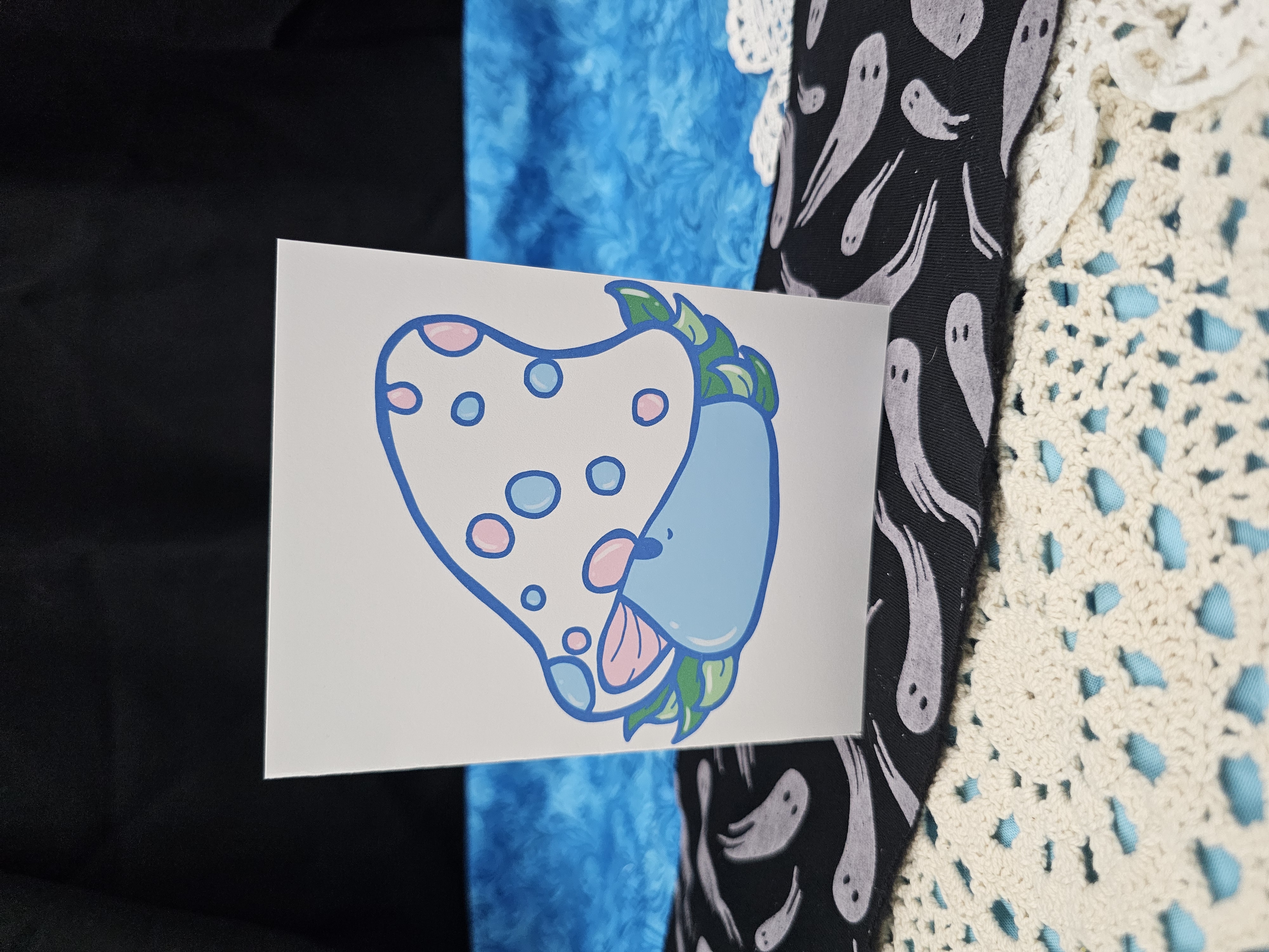 Greeting Card Trans Mushroom  – Image 2