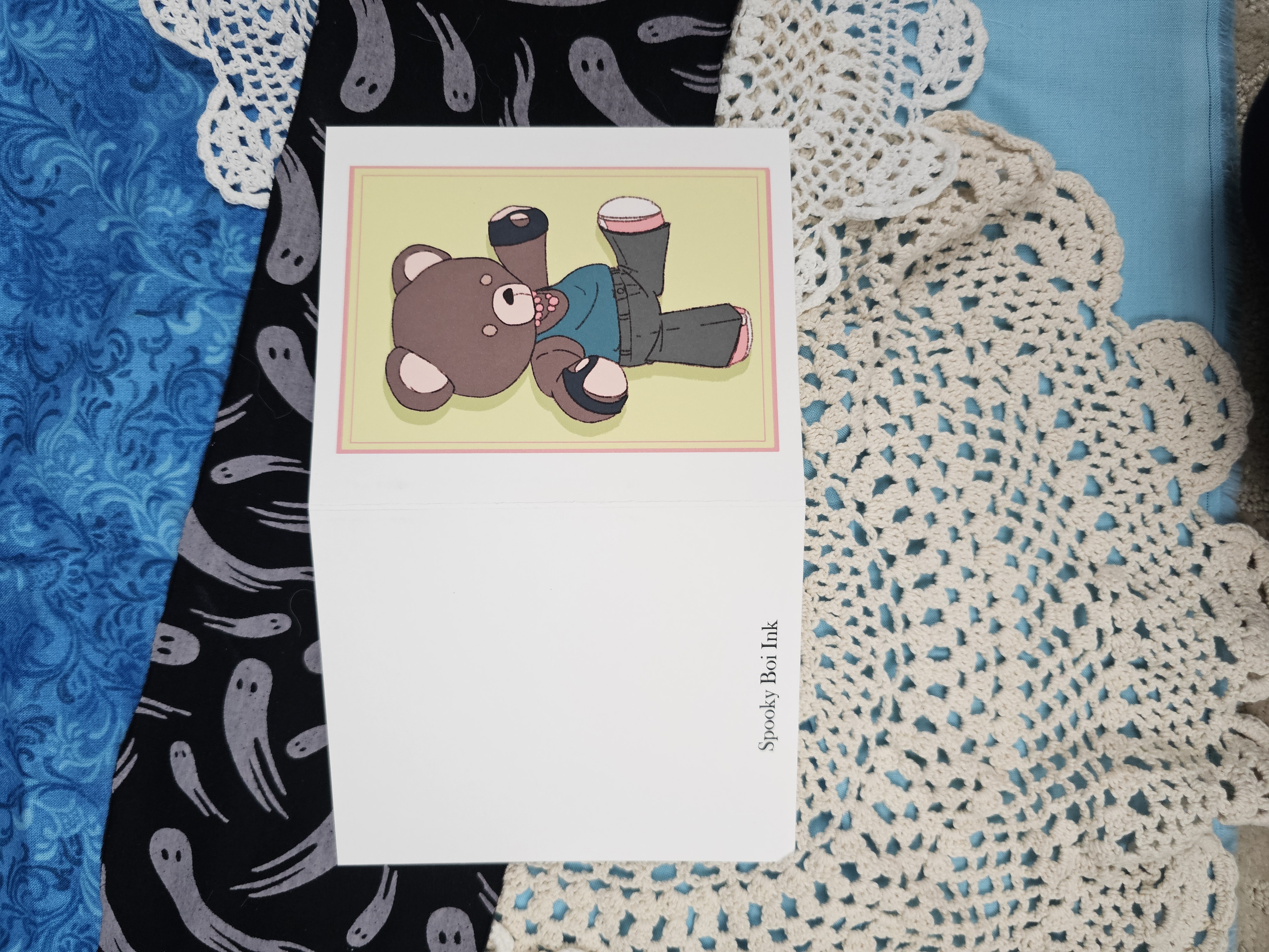 Greeting Card Zack Bear – Image 3