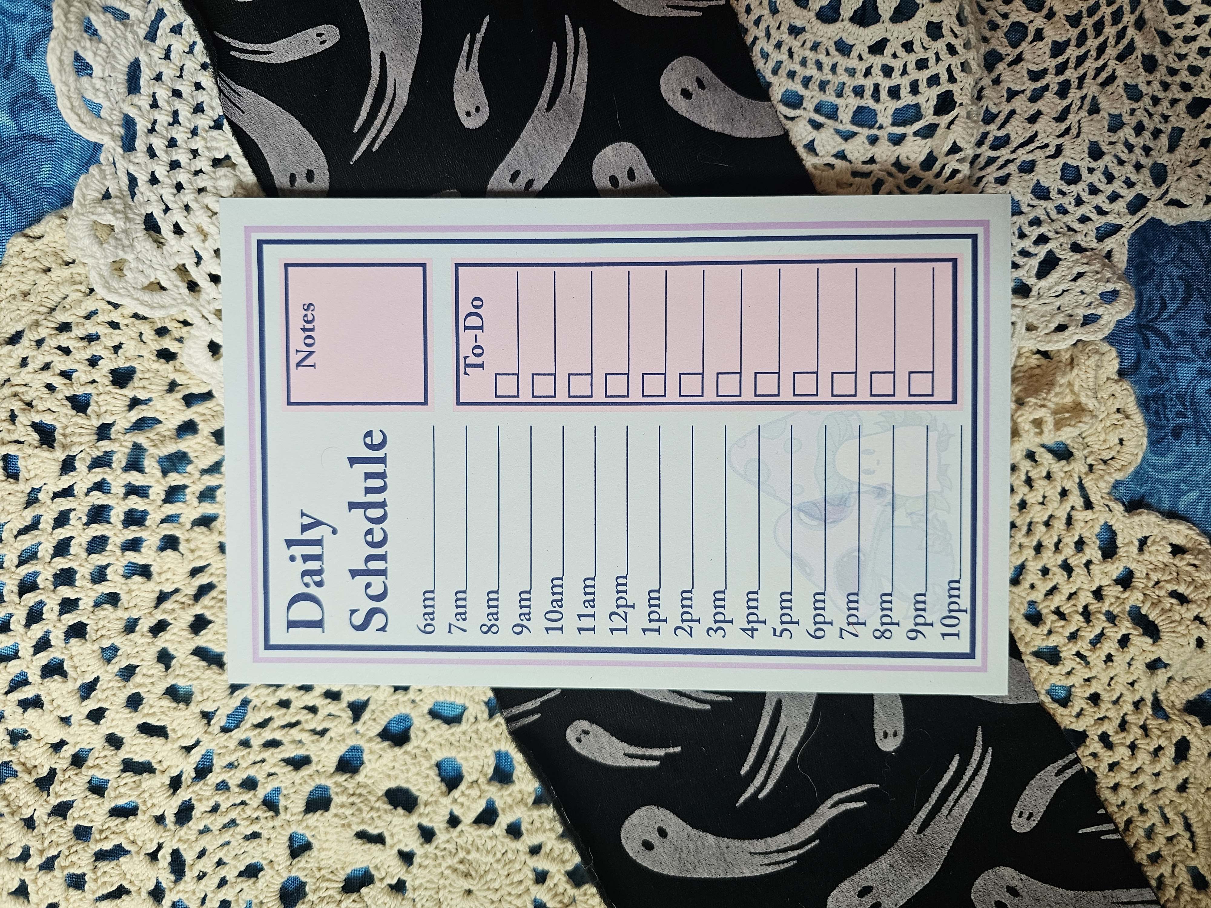 Daily Schedule Mushroom Pals – Style 1