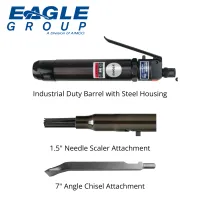 4004 Flux Chipper and 4005 Needle Scaler - 1.5" Stroke – Image 3