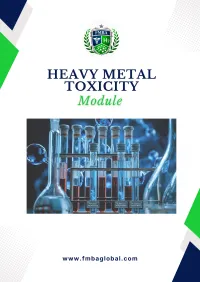 Heavy Metal Toxicity Module – Image 1