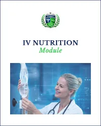 IV Nutrition Module – Image 1