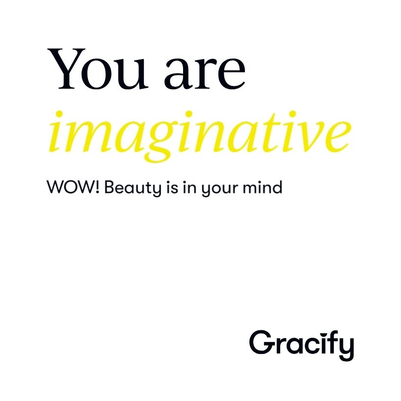 Affirmation Card: Imaginative – Image 1