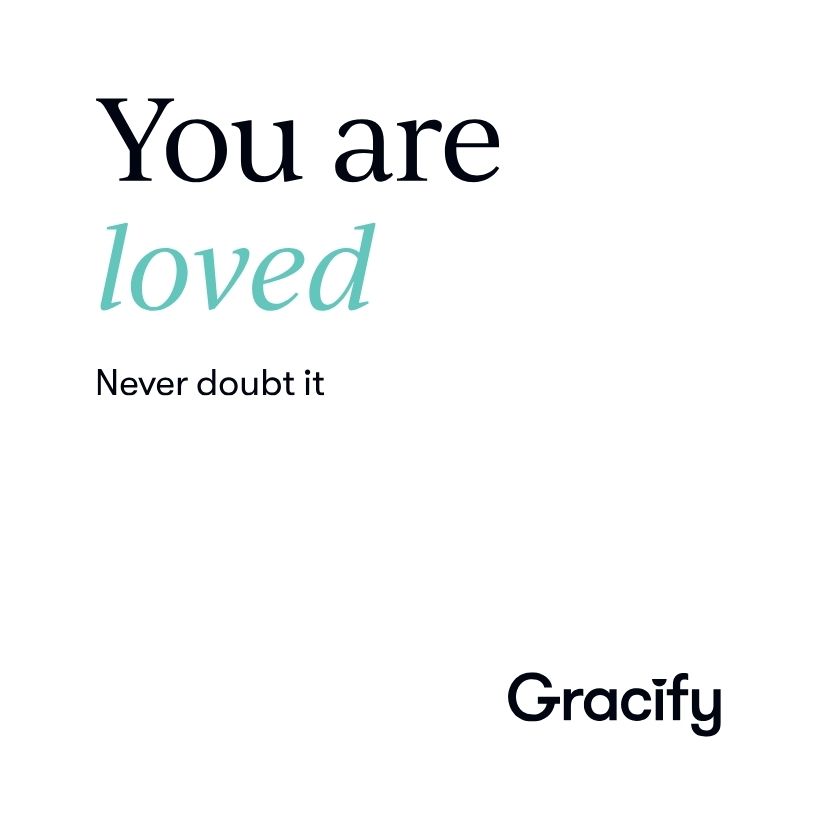 Affirmation Card: Loved – Image 1