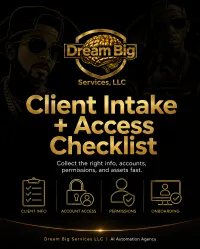 Client Intake + Access Checklist – Image 1