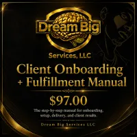Client Onboarding + Fulfillment Manual – Image 1