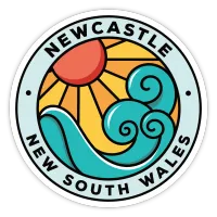 Newcastle, NSW Sticker – Image 1