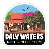 Daly Waters, Northern Territory Sticker – Image 1