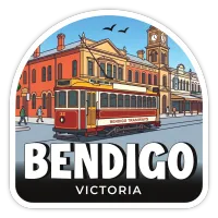 Bendigo, Victoria Sticker – Image 1