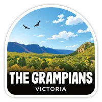 The Grampians, Victoria Sticker – Image 1