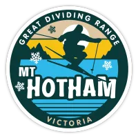 Mount Hotham, Victoria Sticker – Image 1