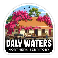 Daly Waters, Northern Territory Sticker – Image 1