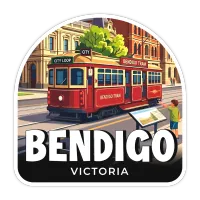 Bendigo, Victoria Sticker – Image 1