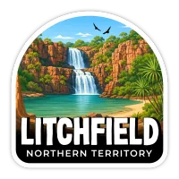 Litchfield, Northern Territory Sticker – Image 1