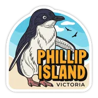 Phillip Island, Victoria Sticker – Image 1