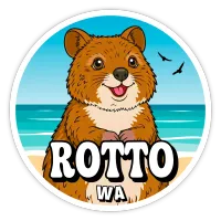 'Rotto' Rottnest Island, Western Australia Sticker – Image 1