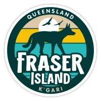 Fraser Island, Queensland Sticker – Image 1