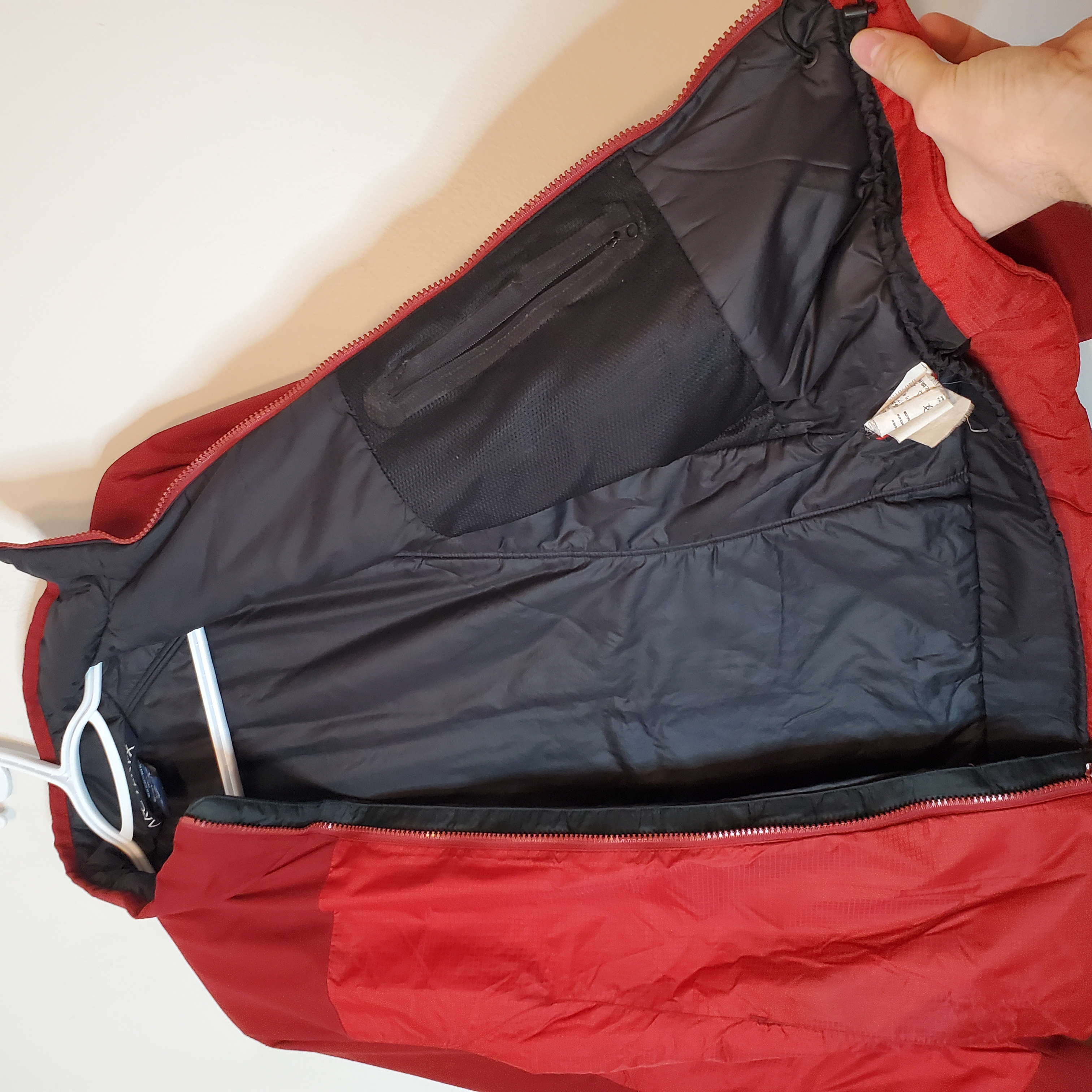 Vintage Arc'teryx Light Puffer Jacket Orange Size S – Image 6