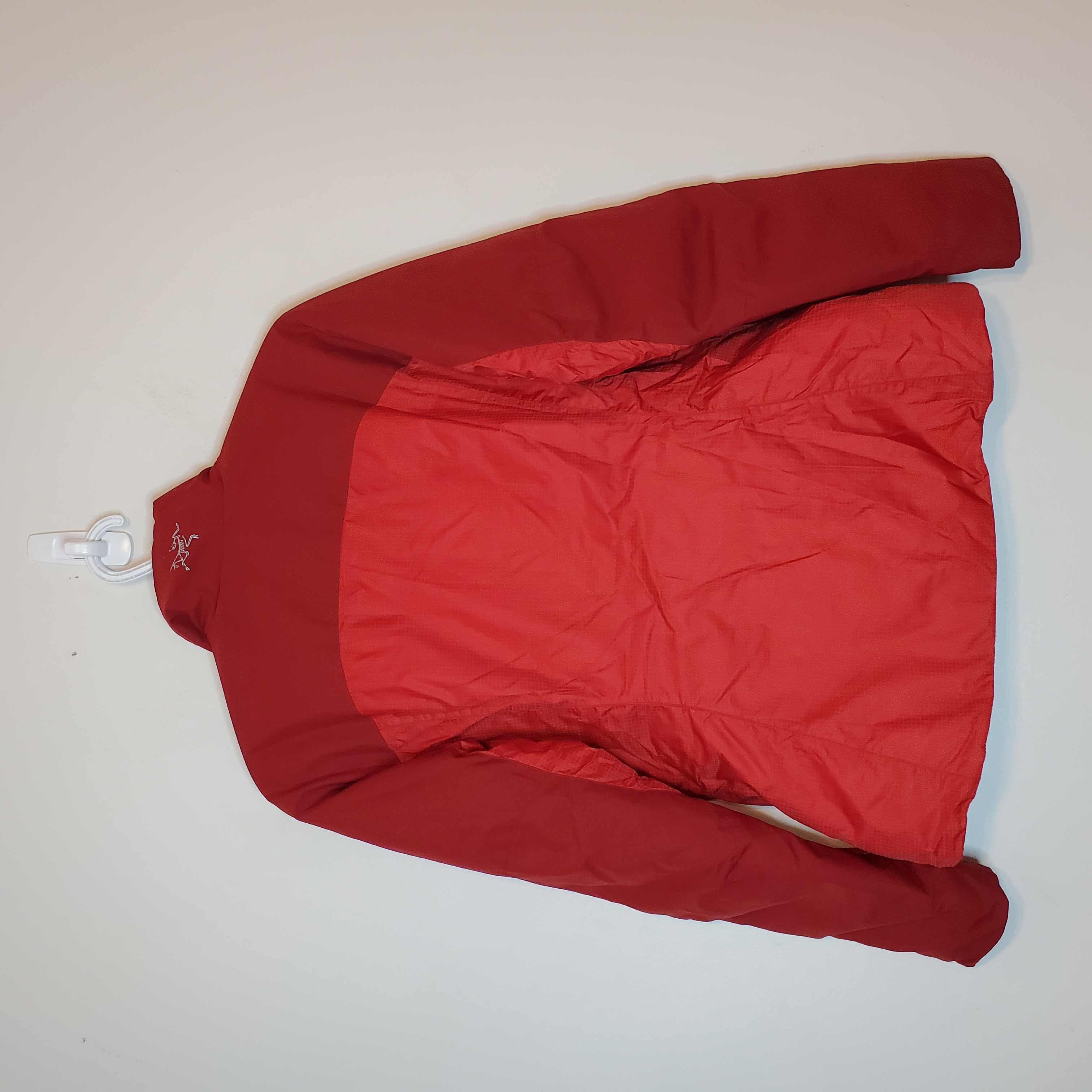 Vintage Arc'teryx Light Puffer Jacket Orange Size S – Image 2